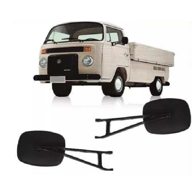 Retrovisor Kombi Pick Up 1976 1977 1978 1979 À 1997
