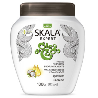 Máscara Capilar De Tratamento Skala Expert Óleo De Coco 1kg em Oferta na Shopee