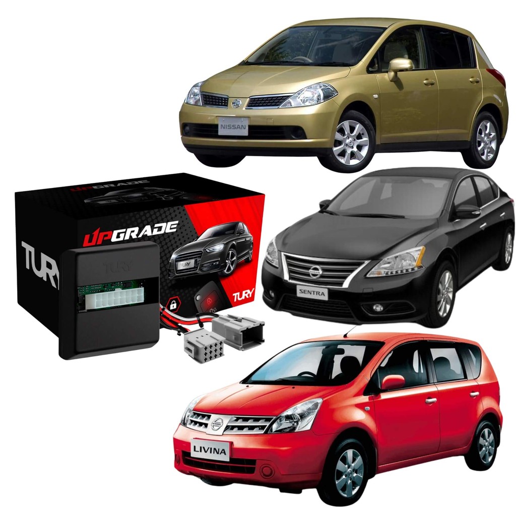 Módulo de Proteção Elétrica para o Engate compatível com Sentra, Tiida e Livina Tury - CONNECT1Y