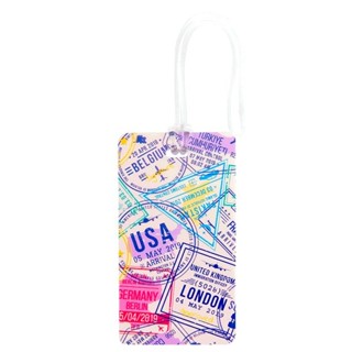 Identificador de Bagagem Colorido - Stamps em Oferta na Shopee