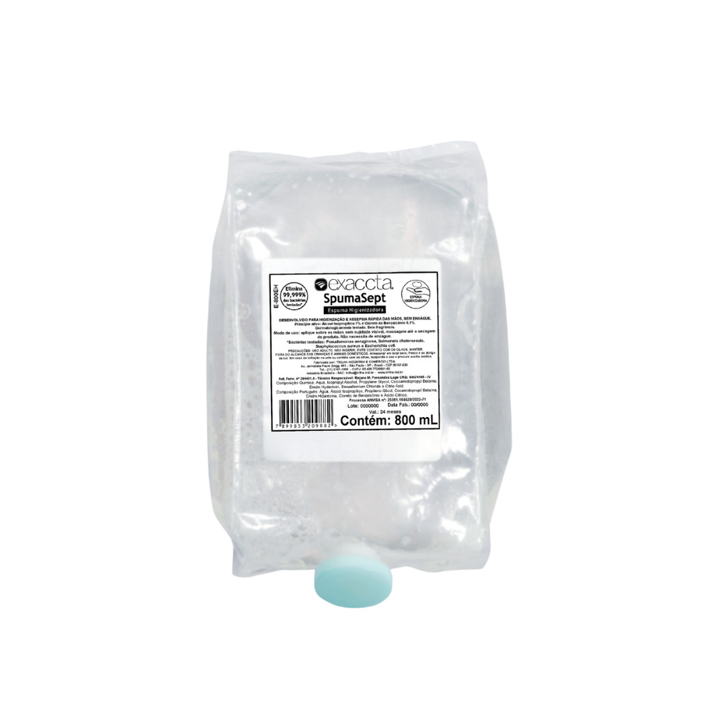 Espuma Higienizadora Refil 800ml Trilha