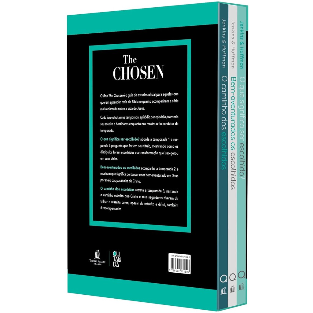 Detalhes do Box The Chosen | Devocional Os Escolhidos | Temporadas 1 a 3 |  Amanda Jenkins