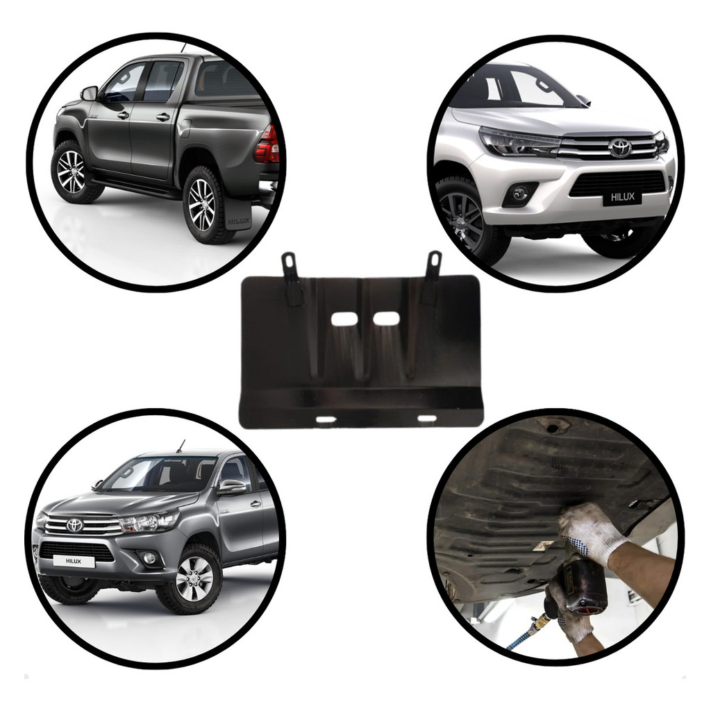 Protetor de Carter Cambio Hilux 2016 2017 2018 2019