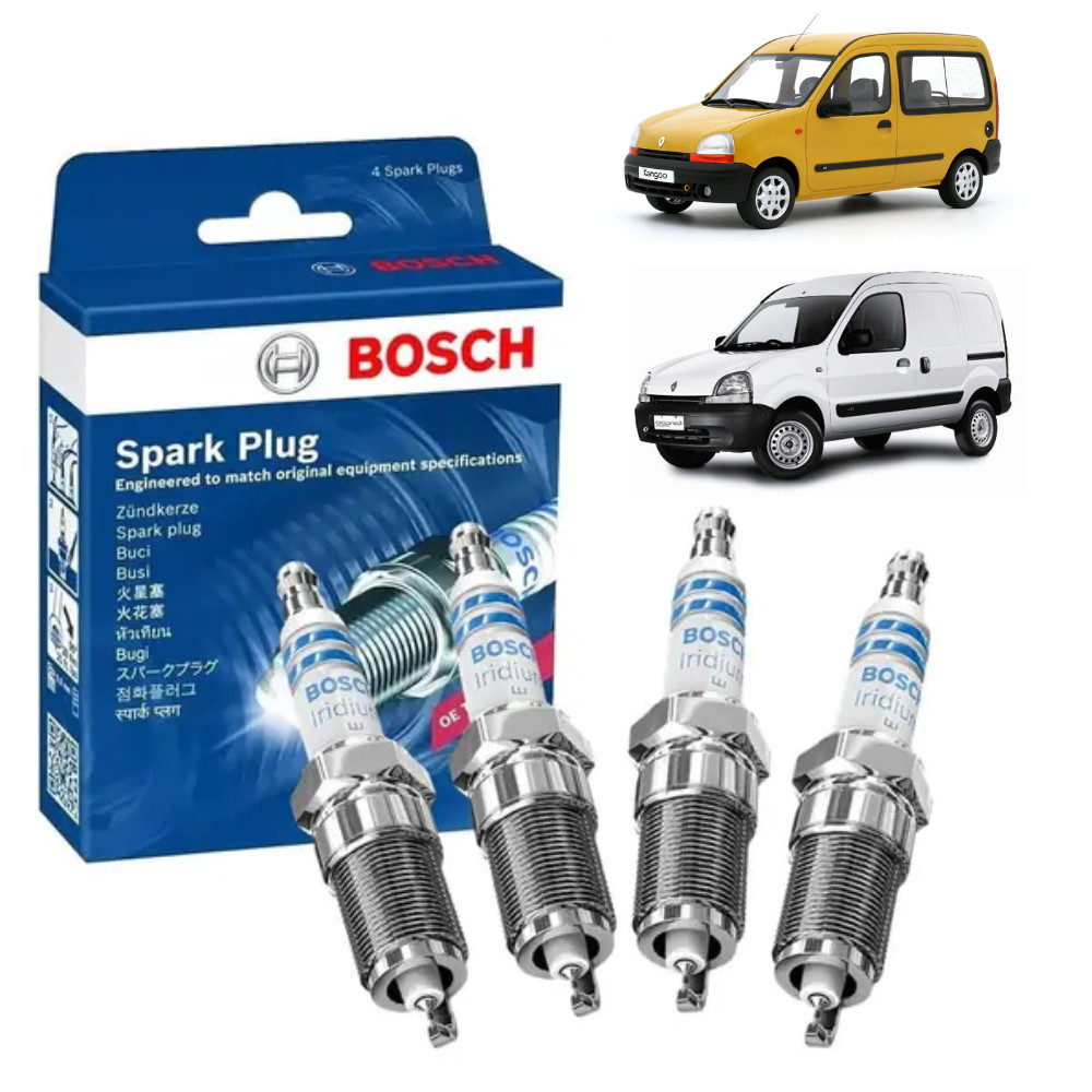 Vela De Ignição Renault Kangoo Express RL RT RN 1.6 8V 1998-2007 Bosch SP20 F000KE0P20 Super Plus Original Envio Rápido