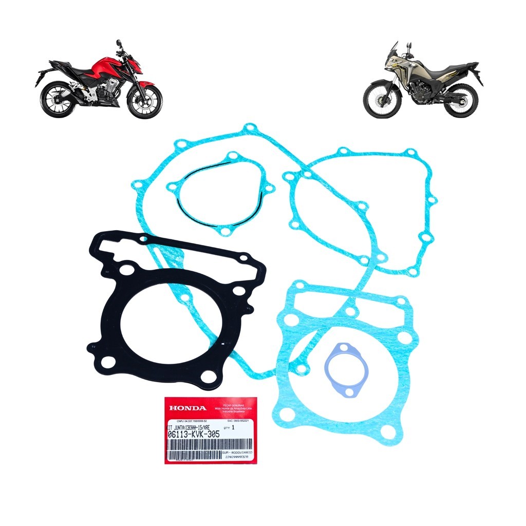 Jogo Junta Motor Cb300 Xre 300 Original Honda em Oferta na Shopee