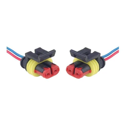 2x Plug Chicote 2 Vias Bobina Ignição Palio Uno Tempra