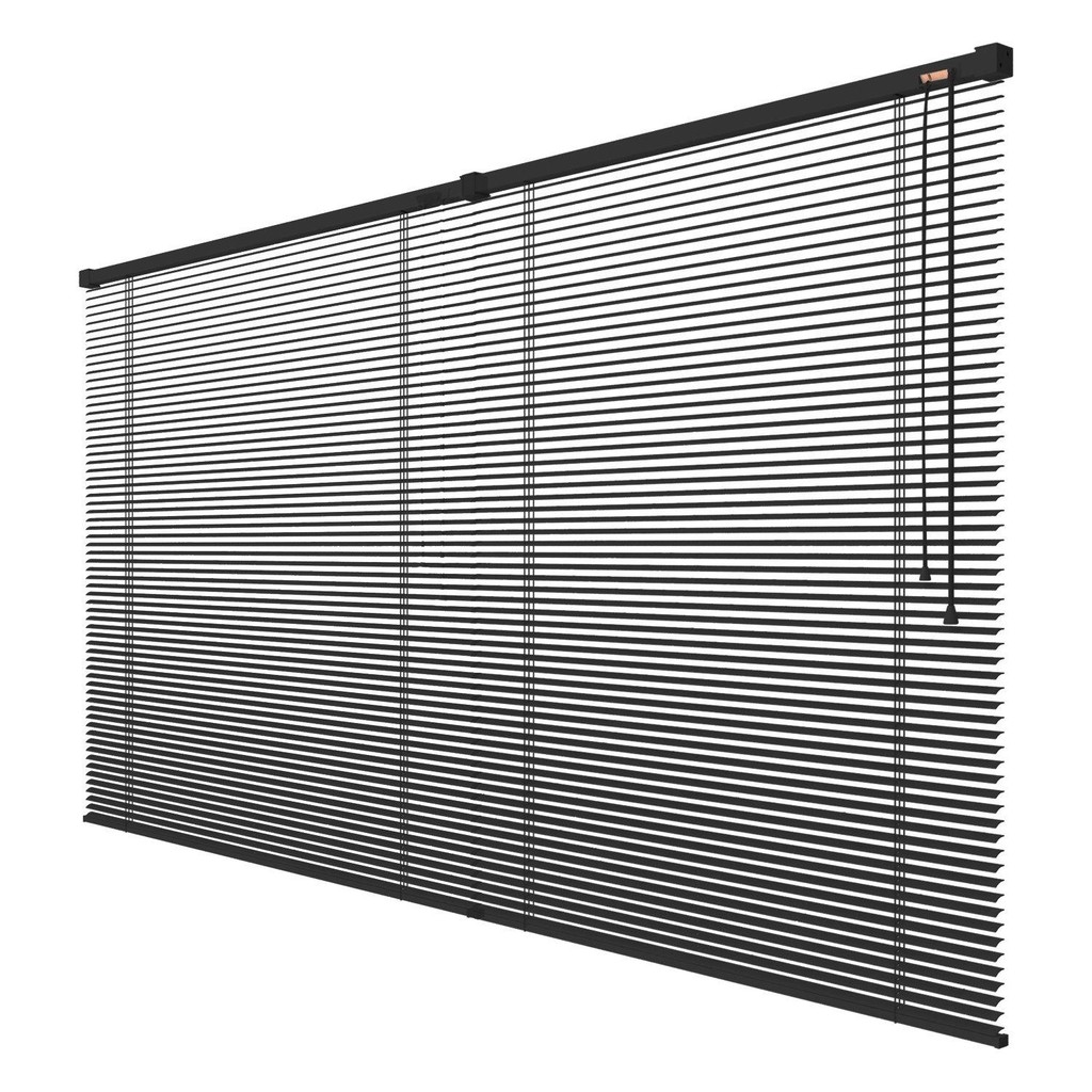 Persiana de PVC Horizontal 100x160cm - Preto