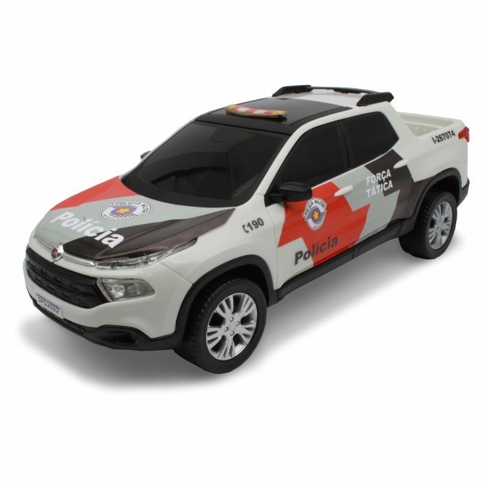 Fiat Toro Em Miniatura Viatura Polícia Militar São Paulo PM SP