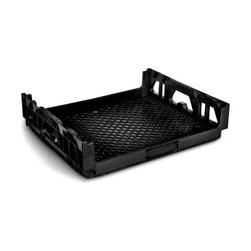 Kit 10 Bandeja Grade De Pães Cesto Expositor Empilhável Caixa P/ Mercado Padaria Multiuso em Oferta na Shopee