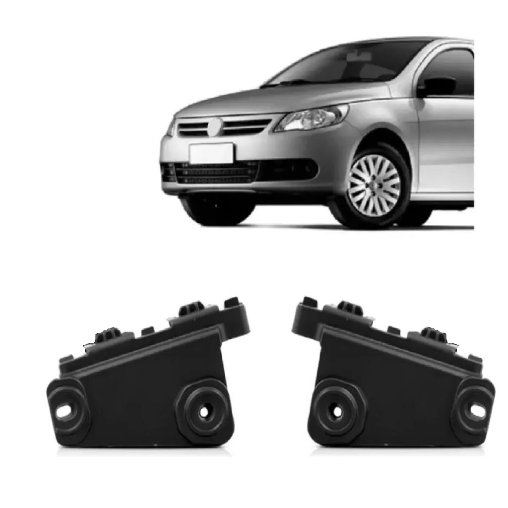 PAR SUPORTE GUIA PARACHOQUE DIANTEIRO GOL G5 VOYAGE SAVEIRO em Oferta na Shopee