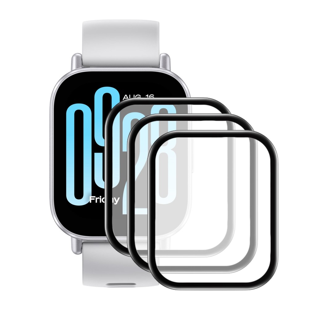 3uni Películas Protetoras Silicone Para Redmi Watch 5 Active