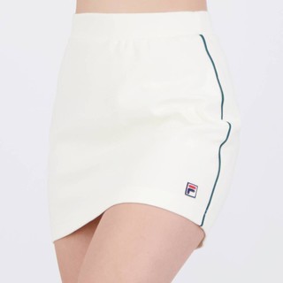 Saia Fila For Tennis Feminina Off White em Oferta na Shopee