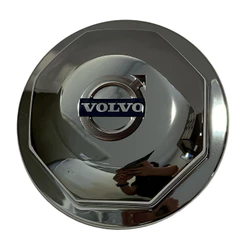 Sobre Tampa Cromada Cubo Dianteira Volvo FH NH Com Emblema