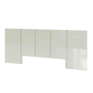 Cabeceira Queen Em Mdf 280 X 118 Cm Lisa Off White Dalla Costa em Oferta na Shopee