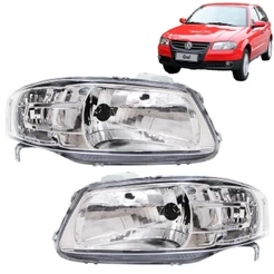 Farol Gol G4 2005 06 07 08 09 10 11 12 13 14 Máscara Cromada
