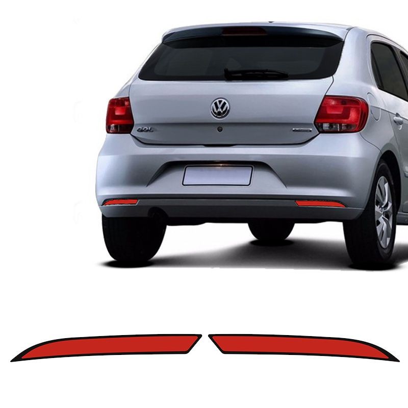Adesivo Refletivo Gol G6 Para-Choque Traseiro Olho De Gato em Oferta na Shopee