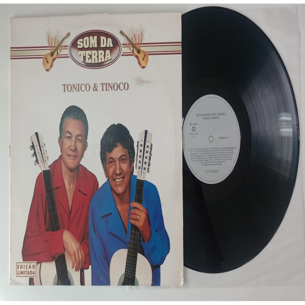 VINIL TONICO E TINOCO TONICO & TINOCO - SOM DA TERRA [LP 1994]