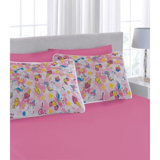 Jogo de Cama Casal Aqua Fun Vivaldi Rosa em Oferta na Shopee