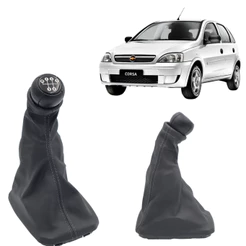 Kit Coifa Manopla Corsa 1994 A 2012 5M Base Grafite E Bola C/Res.Preta