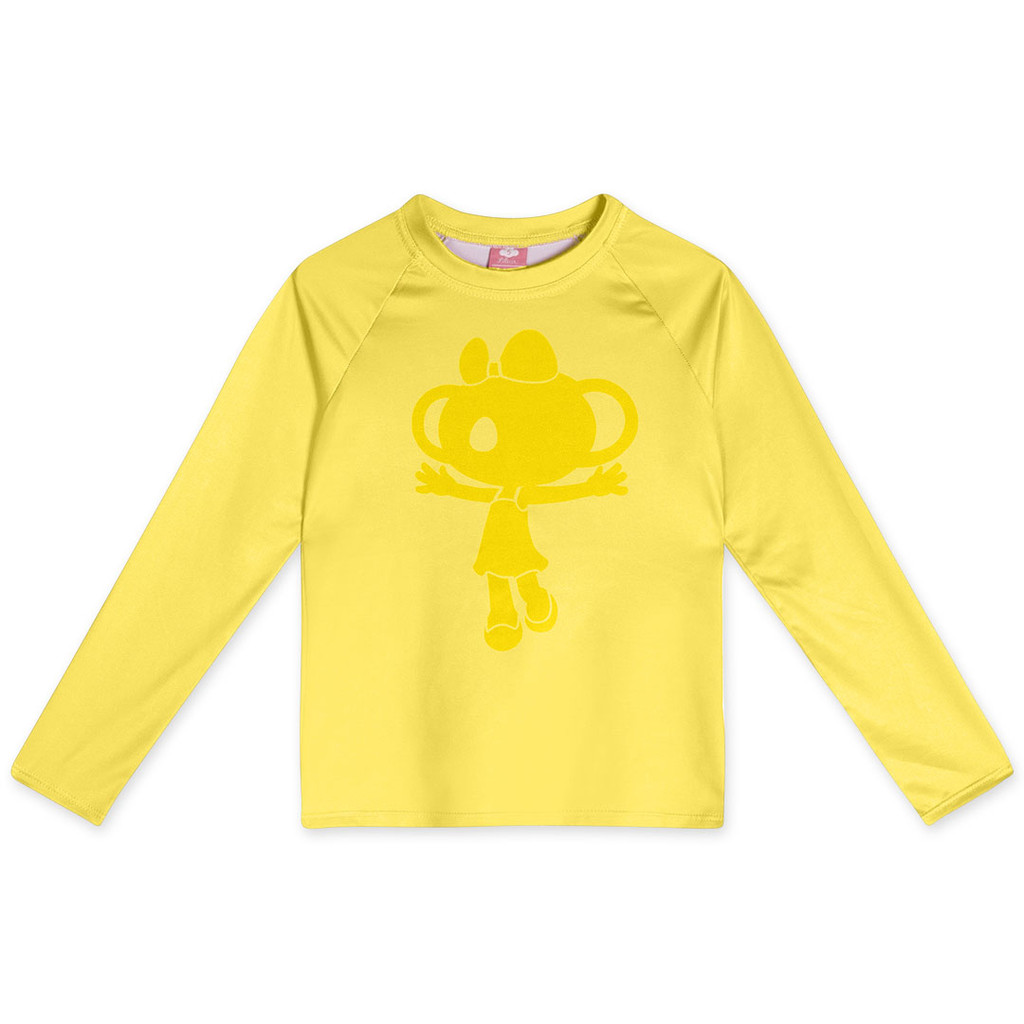 Blusa Proteção Solar Manga Longa Infantil Feminina Lilica - Baby & Kids Fashion