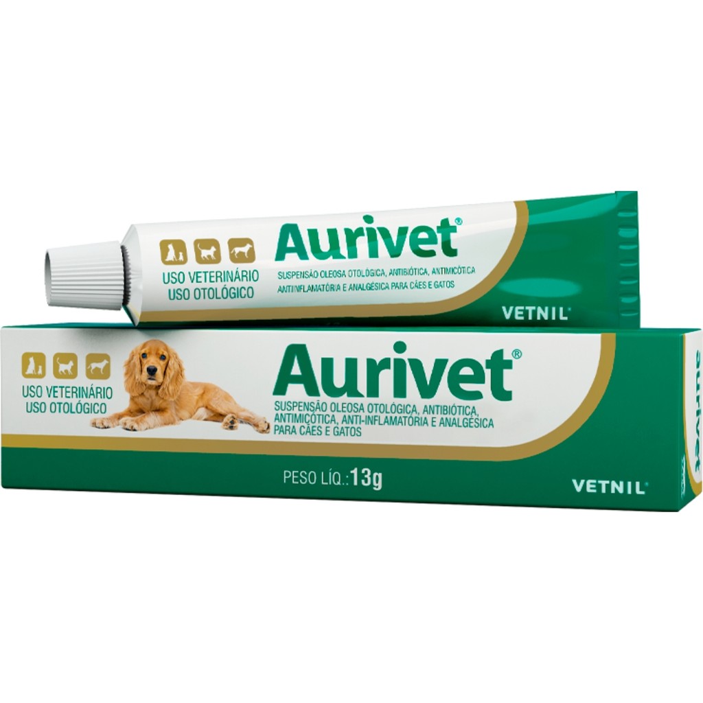 Aurivet Pomada 13g - Vetnil