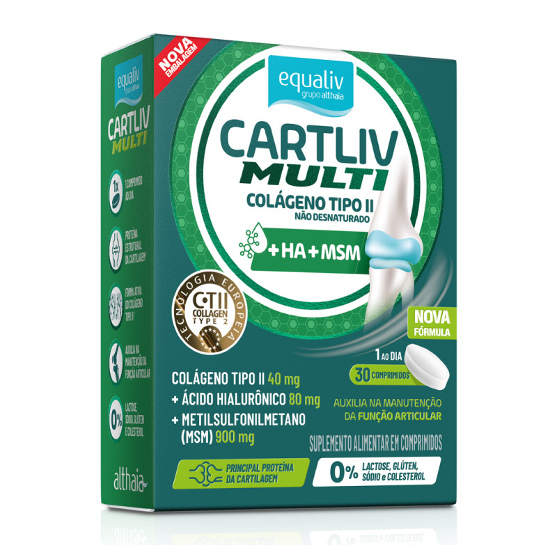 Cartliv Multi - 30 Comprimidos em Oferta na Shopee