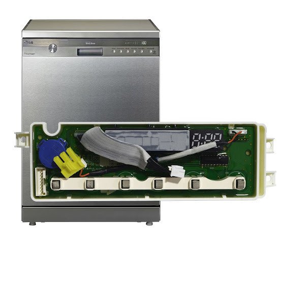 PLACA DISPLAY PAINEL LAVA LOUÇA LG D1454CFN D1454TFS EBR71105814 EAX62120108 | NOVA