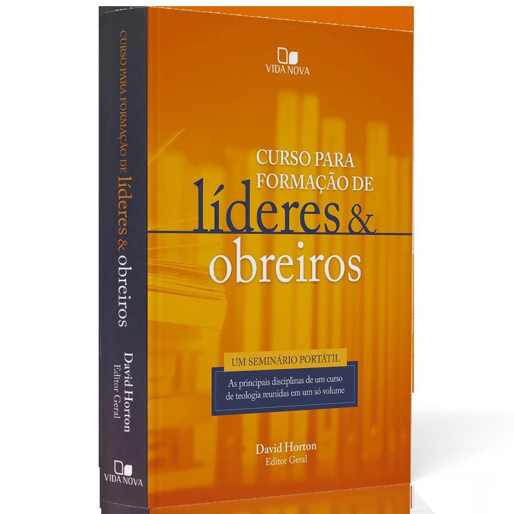 Livro Curso Para Formação de Líderes e Obreiros|David Horton em Oferta na Shopee