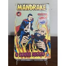 Gibi Mandrake N° 266 Editora Rge Ano 1978: o duque negro de Lee Falk 7281007