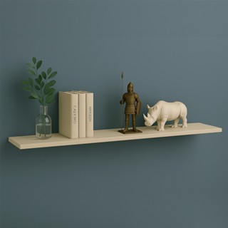 Prateleira Suspensa Uno Line p/Decoração de Ambientes Sala de Estar Quarto Cozinha 180cm em Oferta na Shopee