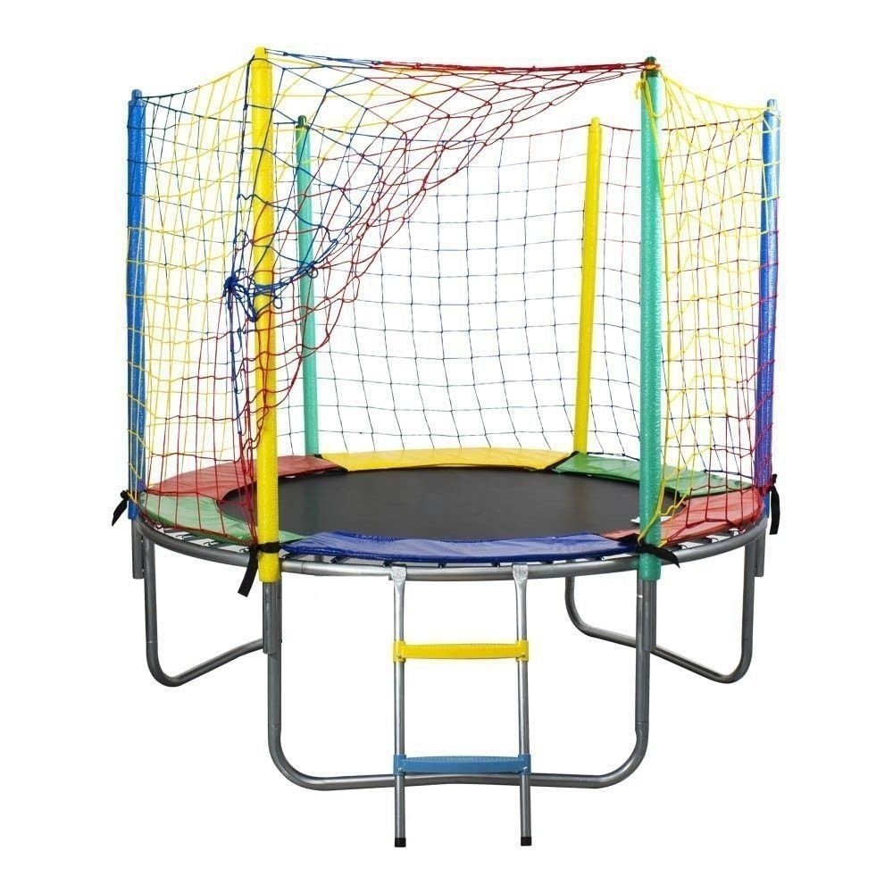 Cama Elástica Pula Pula 2,00m Lona Preta s/ Emenda PapiBrink em Oferta na Shopee