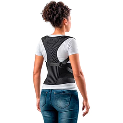 Corretor Postural Support Hidrolight Estreito - Preto - Unissex