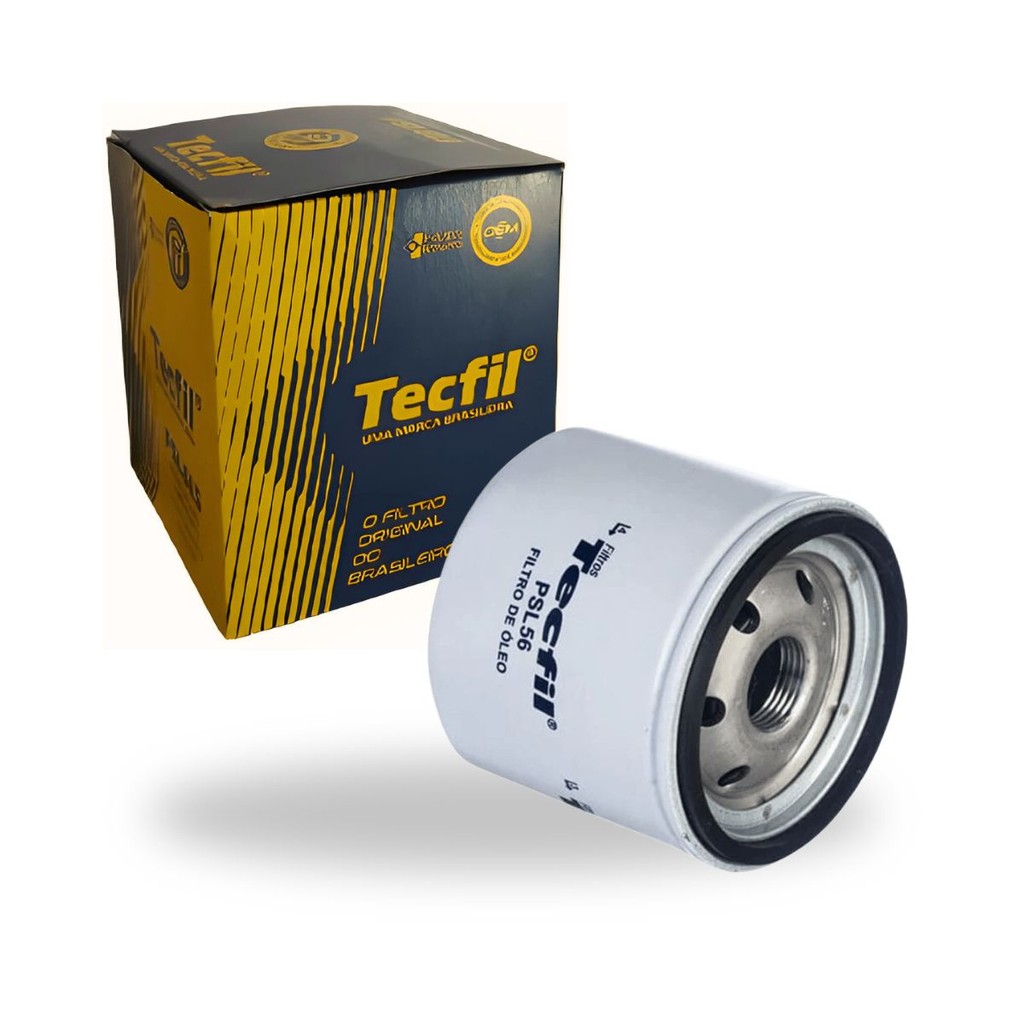 Filtro Óleo Lubrificante Peugeot 307 2.0 2003 até 2012 Original Tecfil