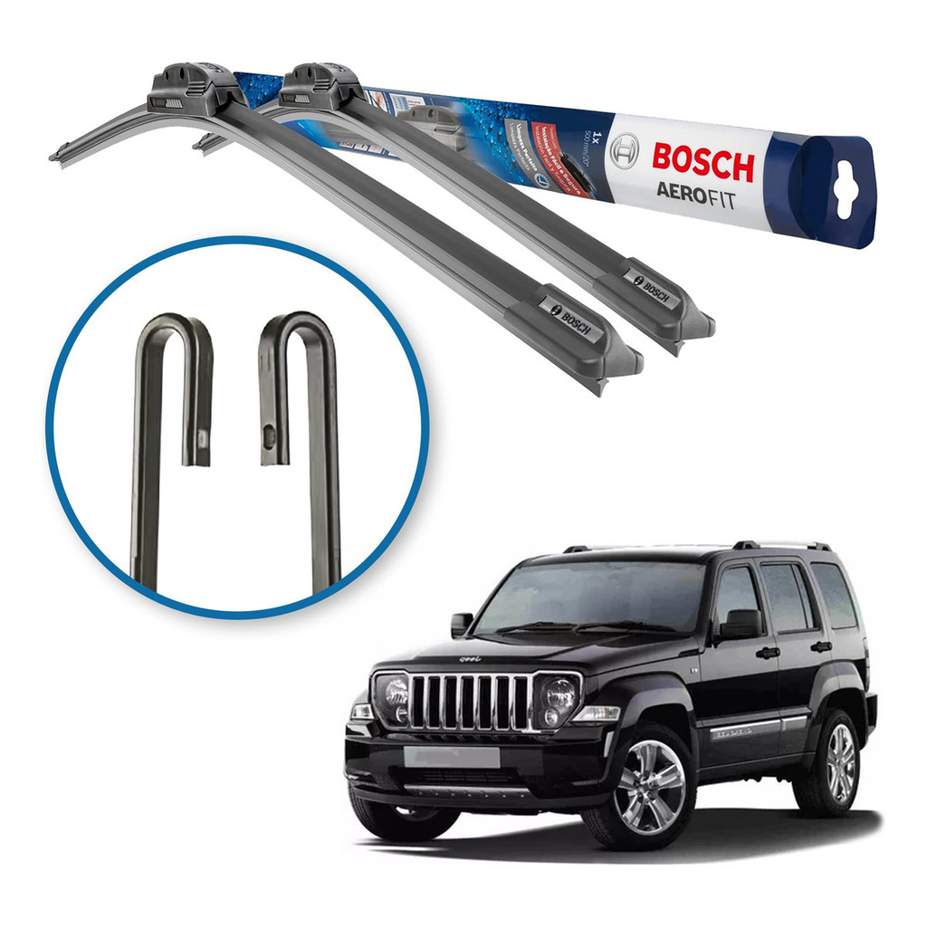 Palheta Limpador Parabrisa Bosch Jeep Cherokee Sport 2007 A 2013 em Oferta na Shopee