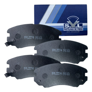 Kit Pastilha Freio Dianteira Syl Tucson Sonata Coupe Cadenza Magentis Optima Soul Sportage em Oferta na Shopee