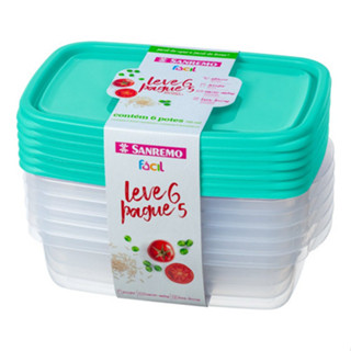 Peças Sanremo 785ml Freezer Microondas Temperos Marmita Fit em Oferta na Shopee