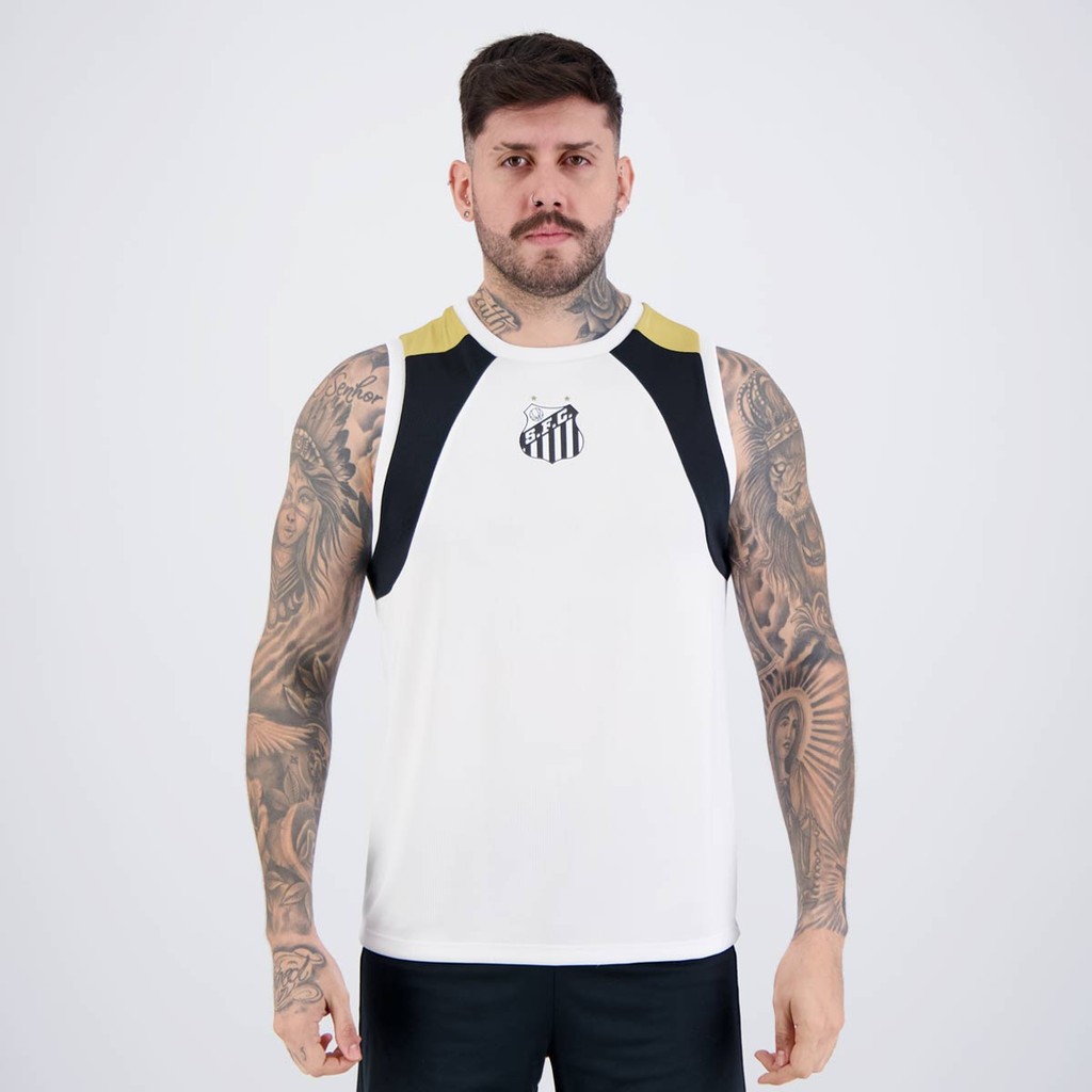 Regata Santos Raízes Branca - Men Clothes