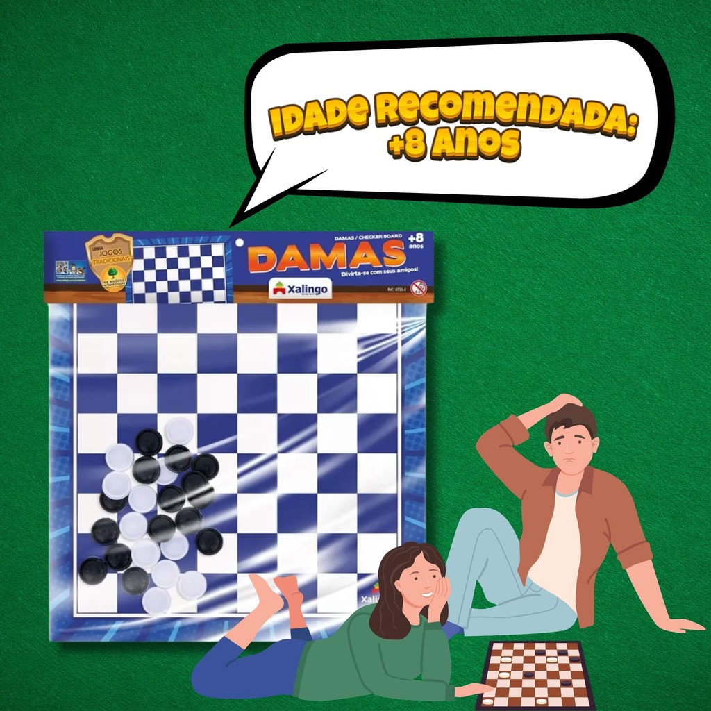 Jogos Tradicionais em Madeira - Damas Xalingo - 65554 · foto 2
