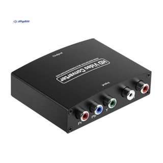 1 Conjunto Preto Ypbpr Para Componente HDMI Conversor De Alta Definição em Oferta na Shopee
