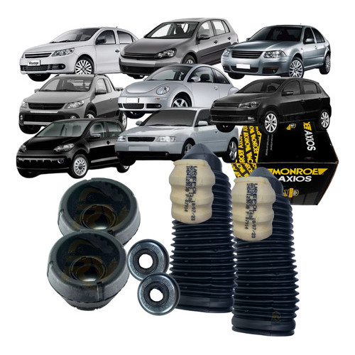 2 Kit Batente Dianteiro Original Axios Saveiro Golf Bora Beetle Gol 1.6 1998 Até 2021 em Oferta na Shopee