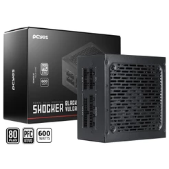 Fonte Gamer Pcyes Shocker Full Modular 600w 80 Plus White -