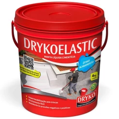 Manta Liquida Cimentícia para Impermeabilização 4kg Dryko