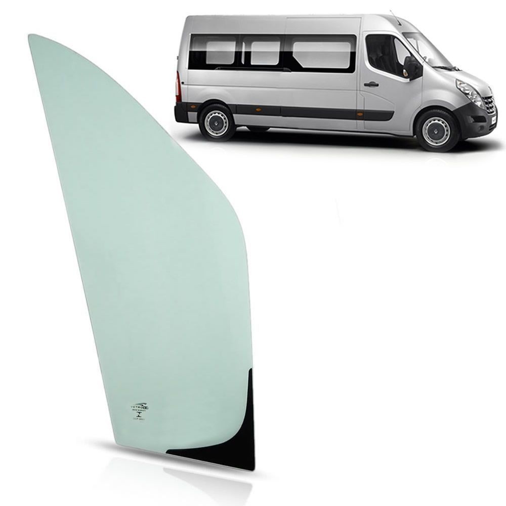 VIDRO VENTAROLA LADO DIREITO RENAULT MASTER 2014 A 2024