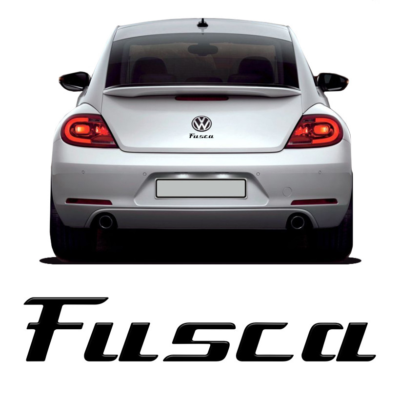 Emblema Fusca Tsi 2013/16 Adesivo Traseiro Modelo Original