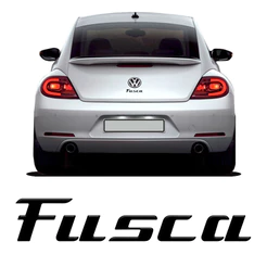 Emblema Fusca Tsi 2013/16 Adesivo Traseiro Modelo Original