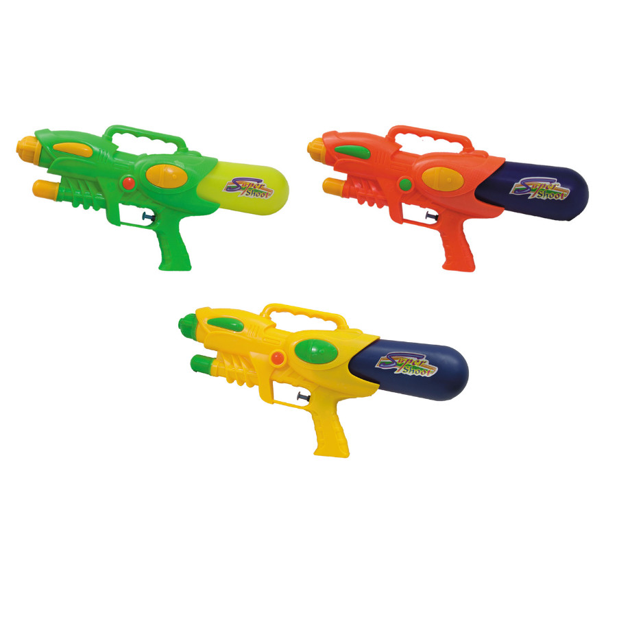 Kit 3 Pistola de Água Arminha Arma Brinquedo Piscina Infantil Grande com Reservatório