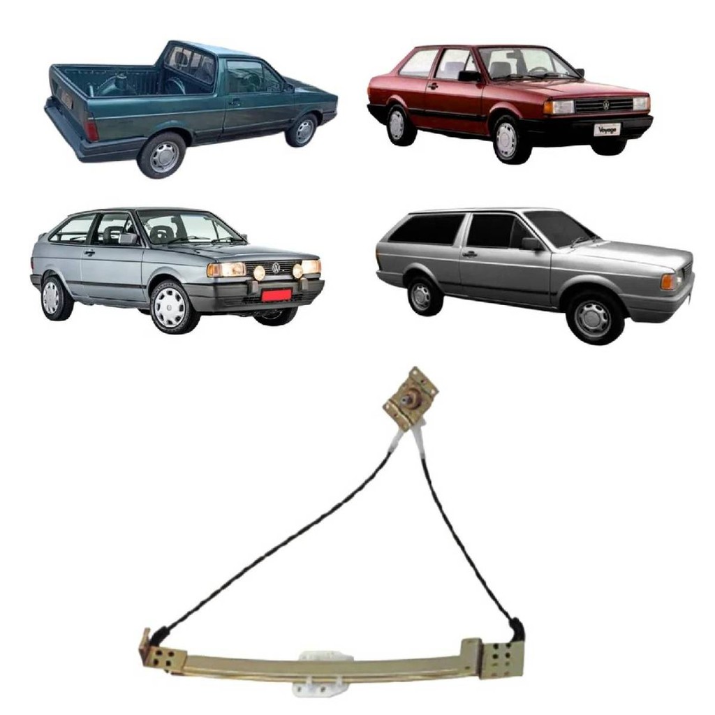 MAQUINA VIDRO MANUAL GOL G1 VOYAGE G1 SAVEIRO G1 PARATI G1 LADO DIREITO em Oferta na Shopee
