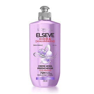 Creme Para Pentear Elseve Hidra Hialurônico 250ml em Oferta na Shopee