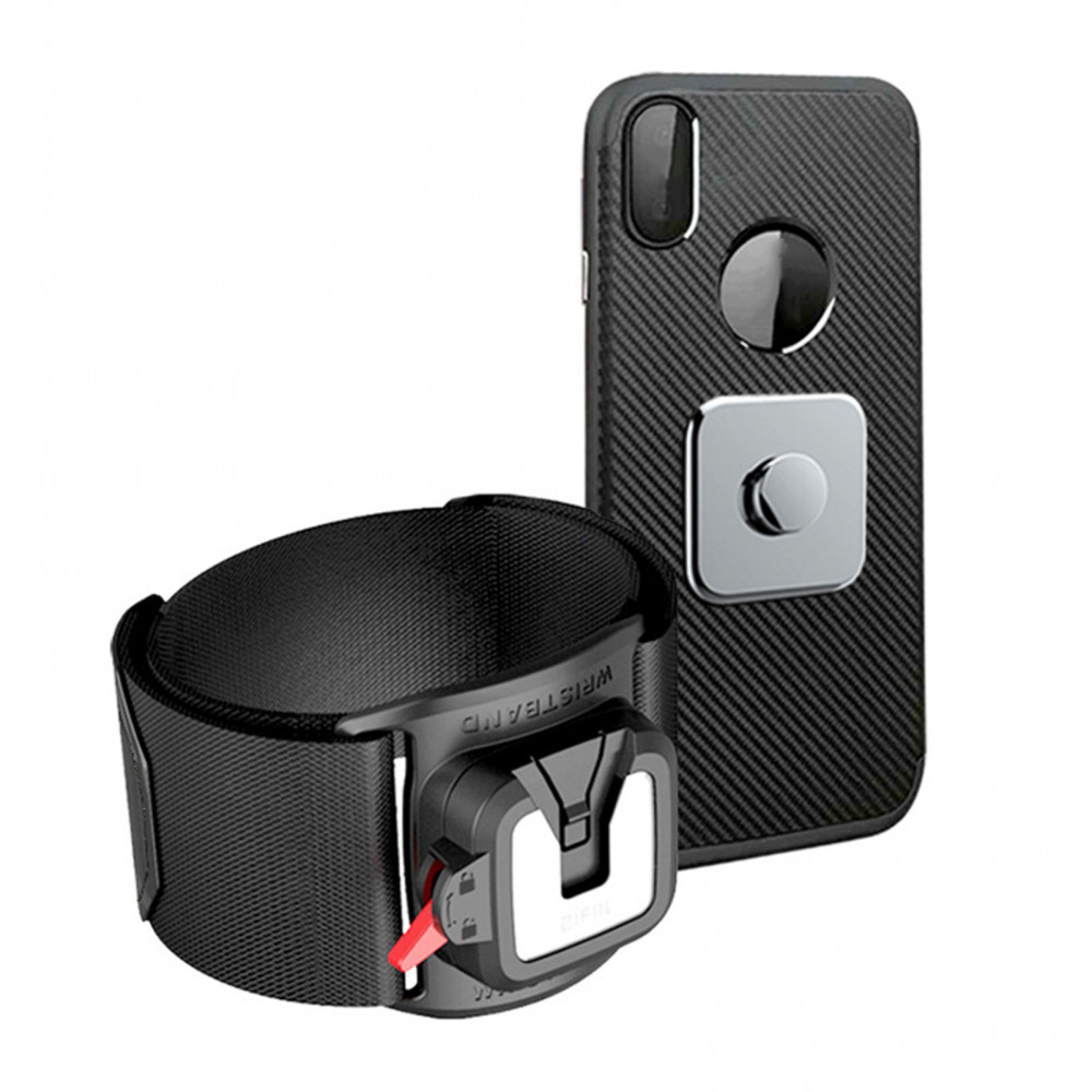Suporte Para Telefone Com Pulseira , 360 ° Esportiva Universal Giratória Smartphone , Braçadeira De Corrida Caminhadas ,