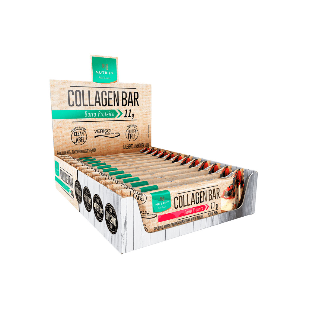 Collagen Bar Nutrify C/10 50g em Oferta na Shopee